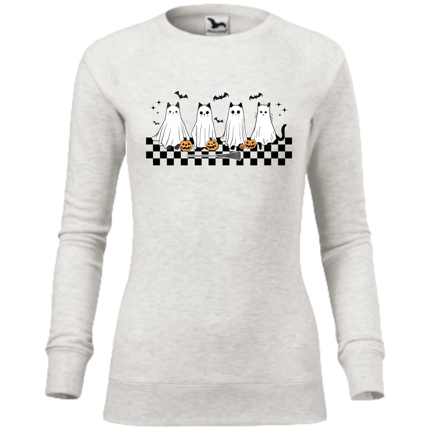 Bluză personalizată damă - Halloween - Boo Cats