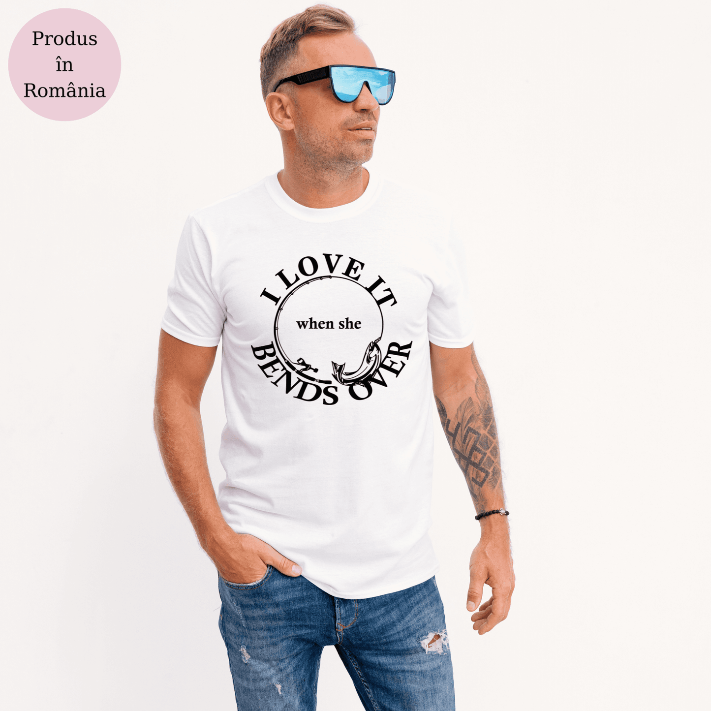 Tricou personalizat barbat - Bend Over