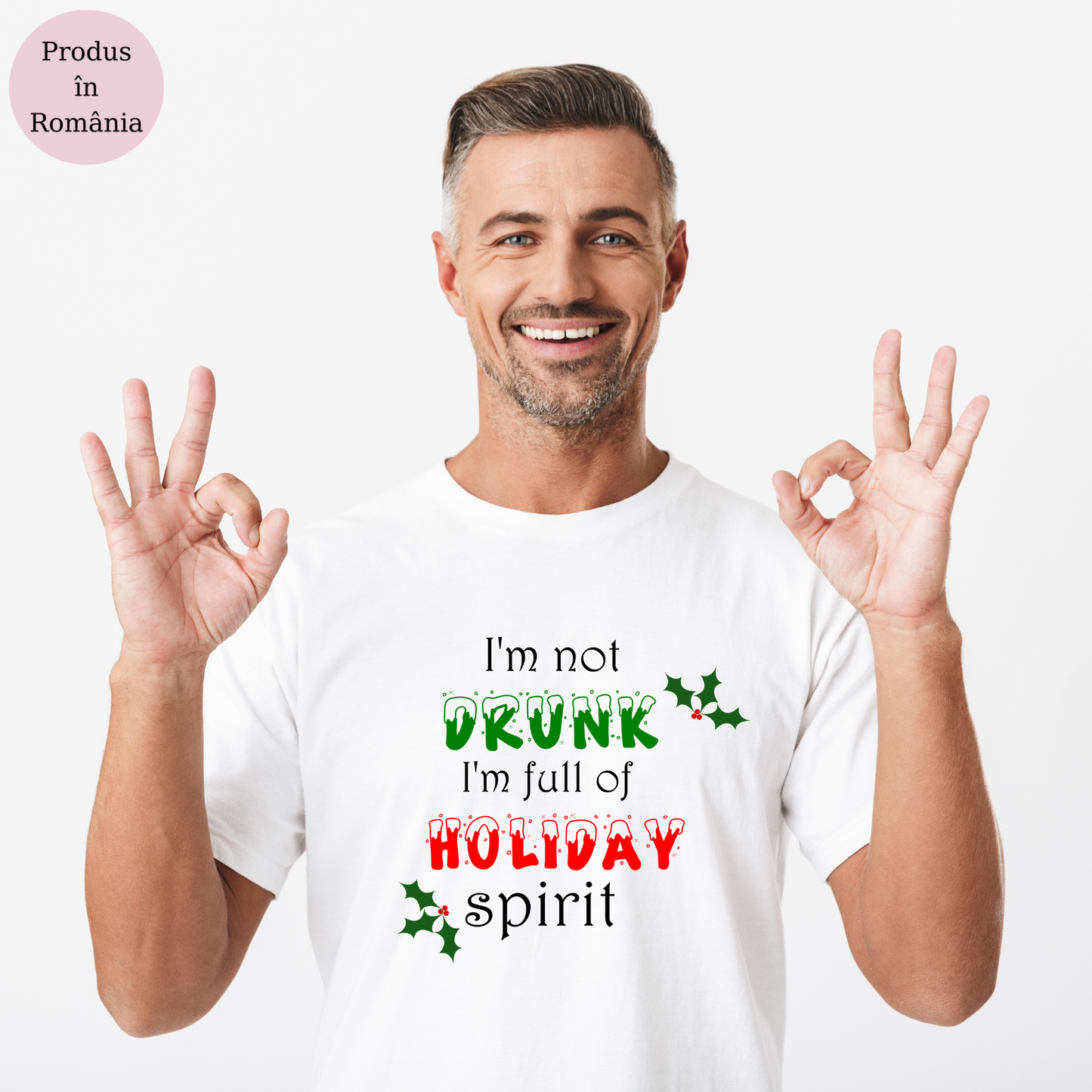 Tricou personalizat bărbat - I'm not drunk