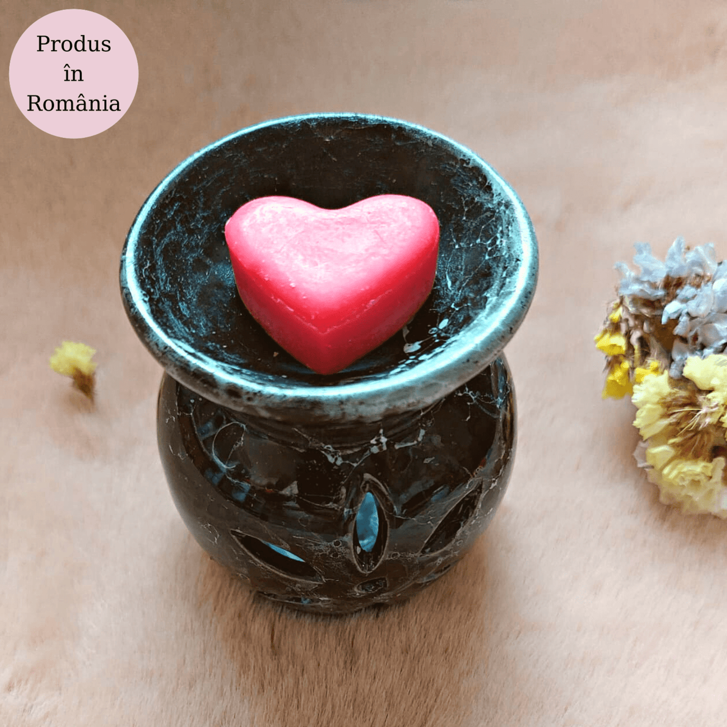 Set 5 tablete ceară aromaterapie naturale artizanale - Love is in the air