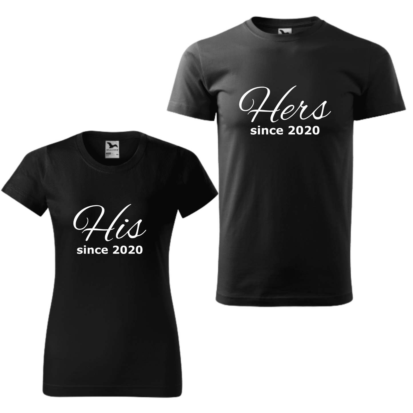Set 2 tricouri cuplu - His & Hers
