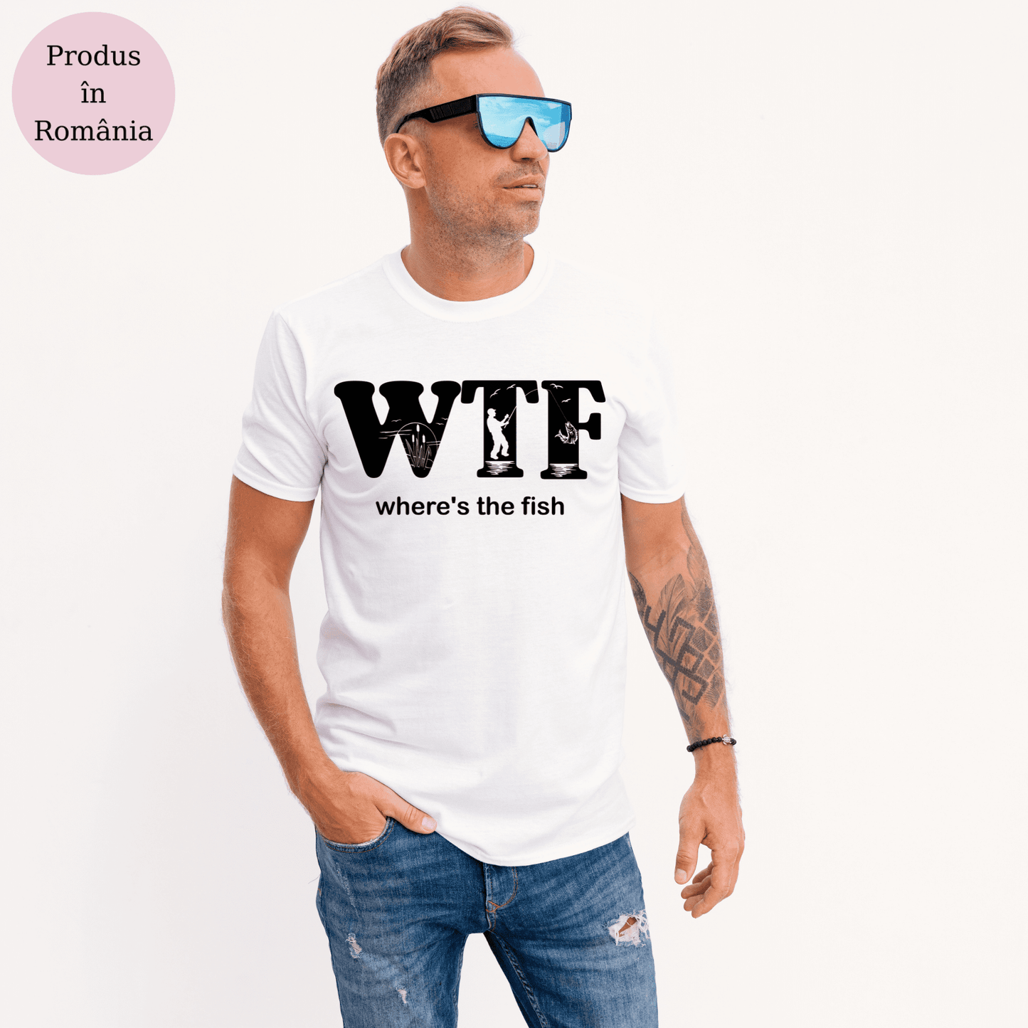 Tricou personalizat barbat - WTF