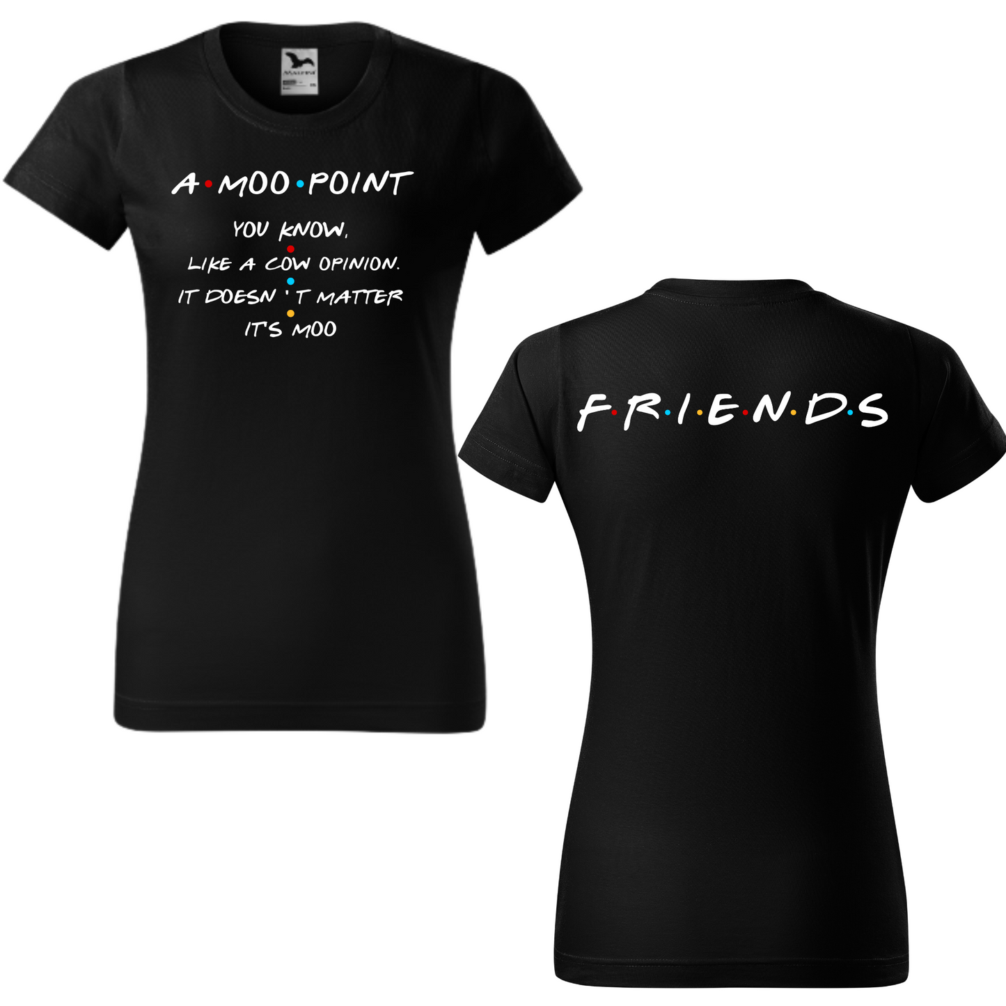 Tricou personalizat damă - Moo Opinion