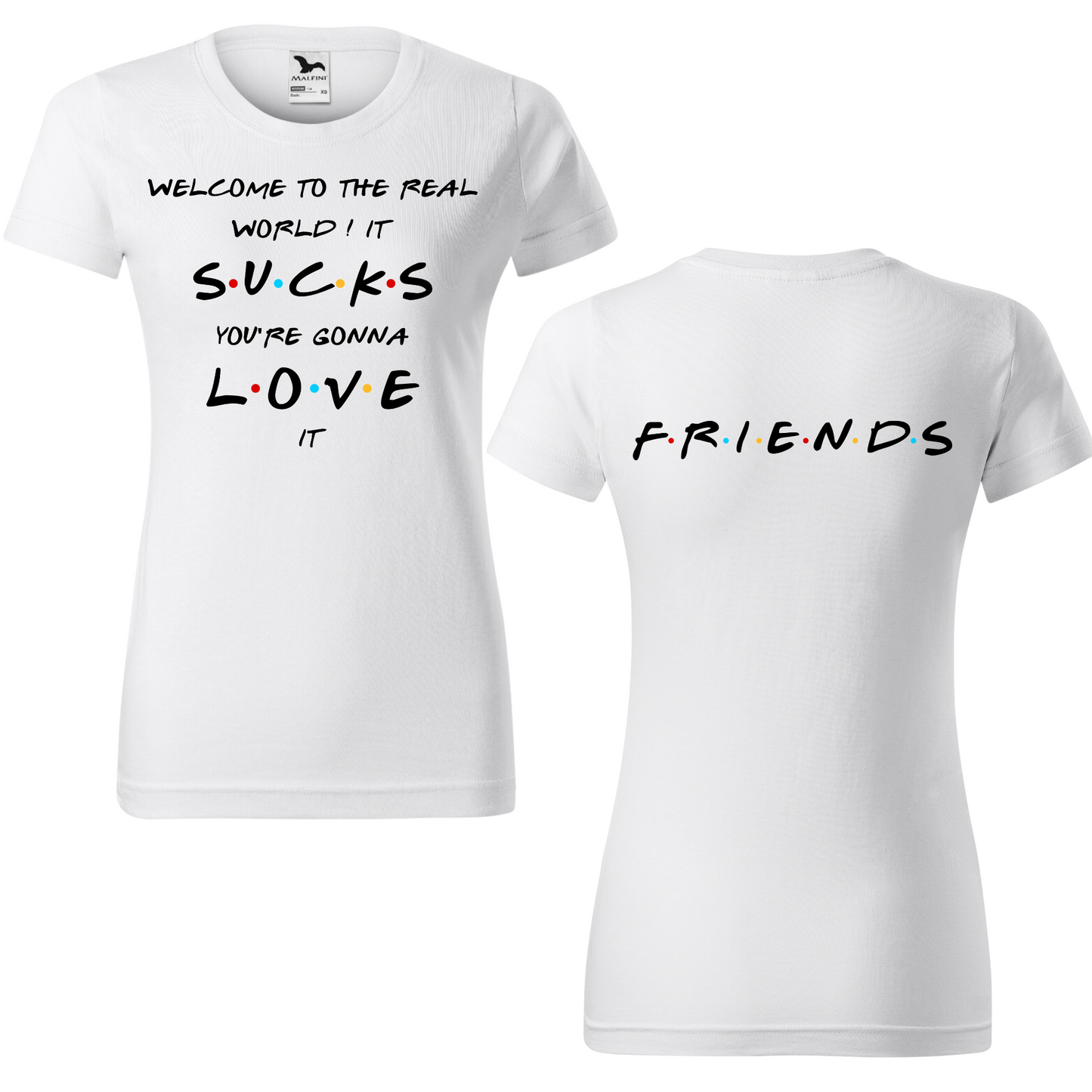 Tricou personalizat damă - Welcome To The Real World