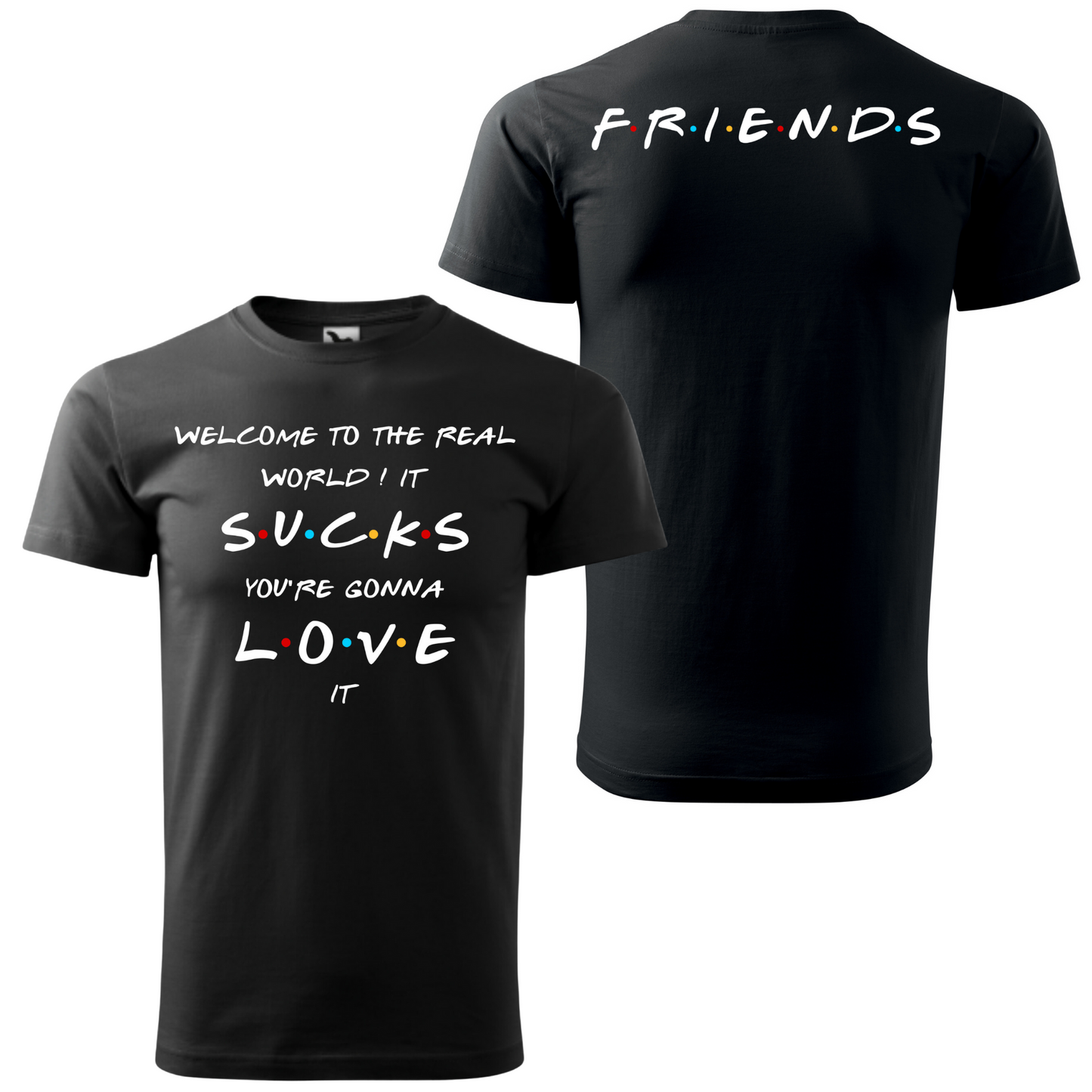 Tricou personalizat bărbat - Welcome To The Real World