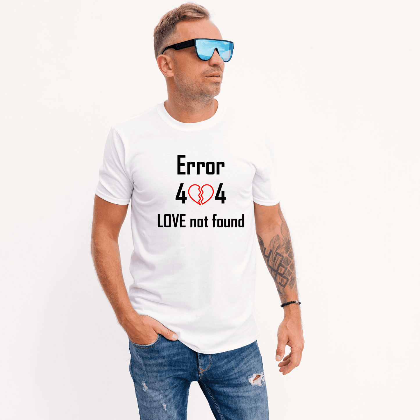 Tricou personalizat bărbat - ERROR 404