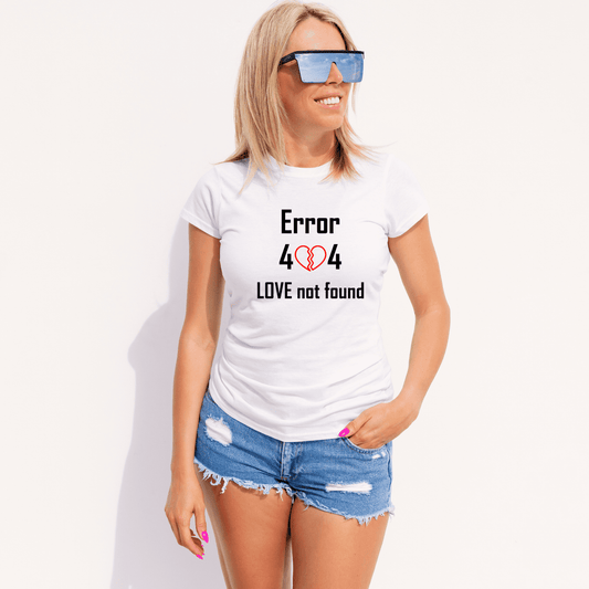 Tricou personalizat damă - ERROR 404
